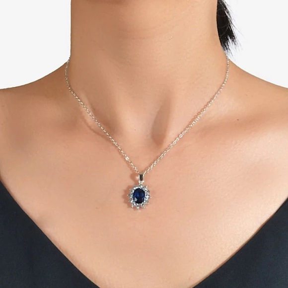 3 Pieces Rhinestone Jewelry Set - Picture 2 of 3